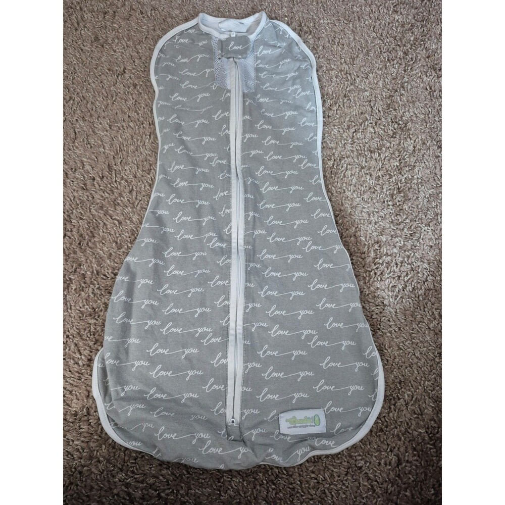 Woombie sleepsack swaddle size 3-6 months 14 lbs plus